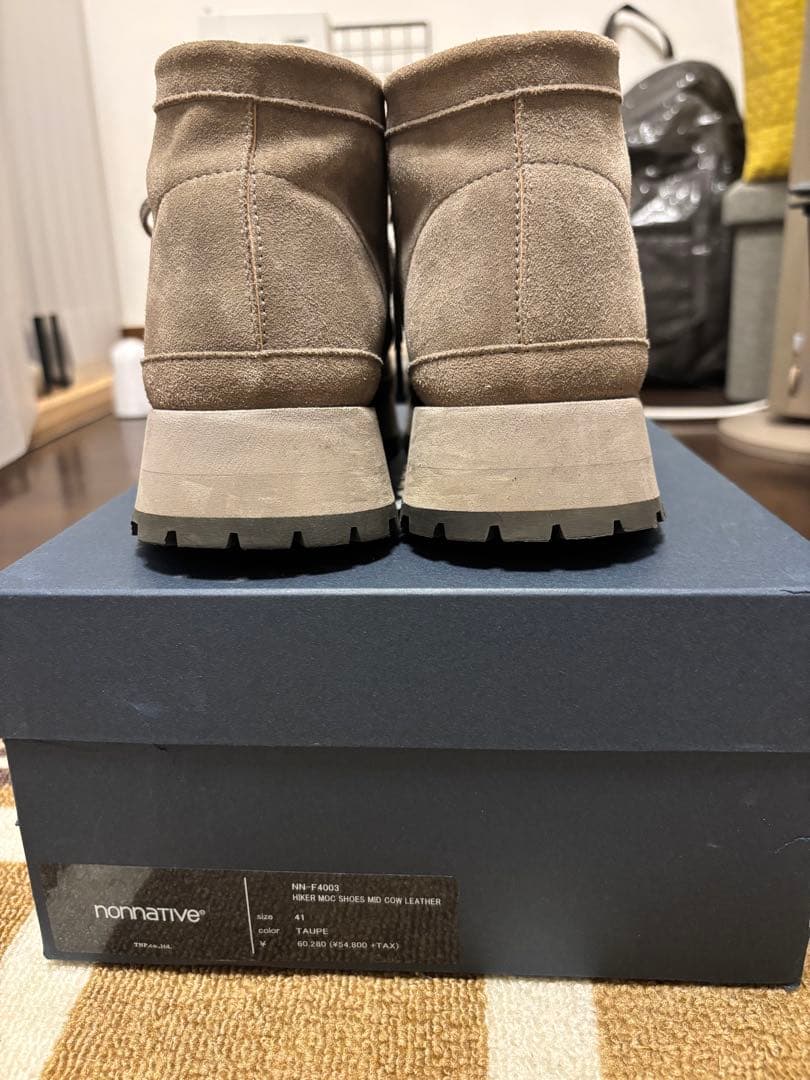 Nonnative HIKER MOC MID COW LEATHER ブーツ - メルカリ