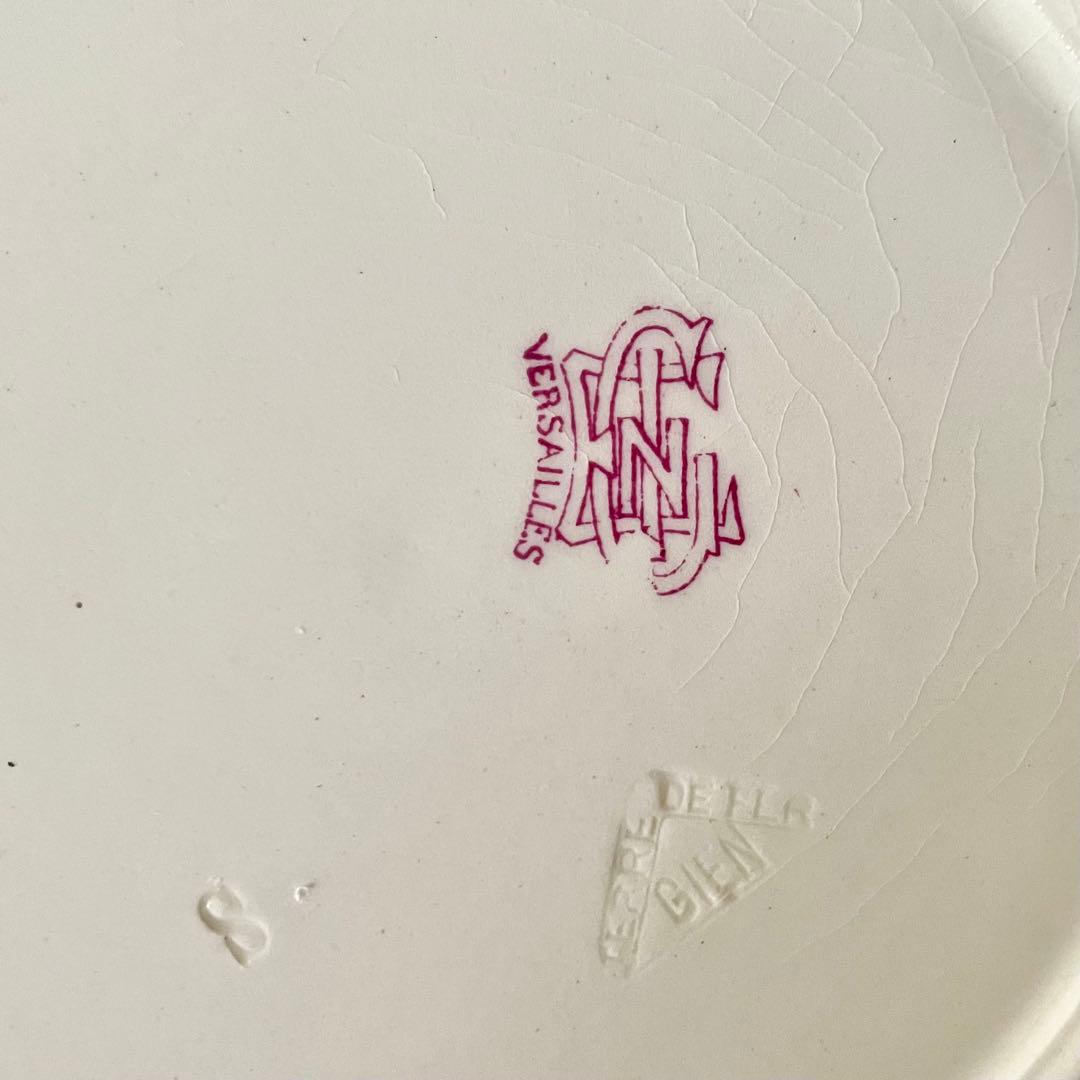 ぐ*る様 【希少レア美品】ジアン ヴェルサイユプレート ローズリボン