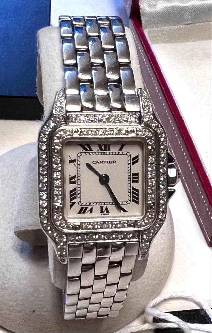 カルティエ パンテール SM （ダイヤモンドクォーツ付き） サイズ 13.5cm