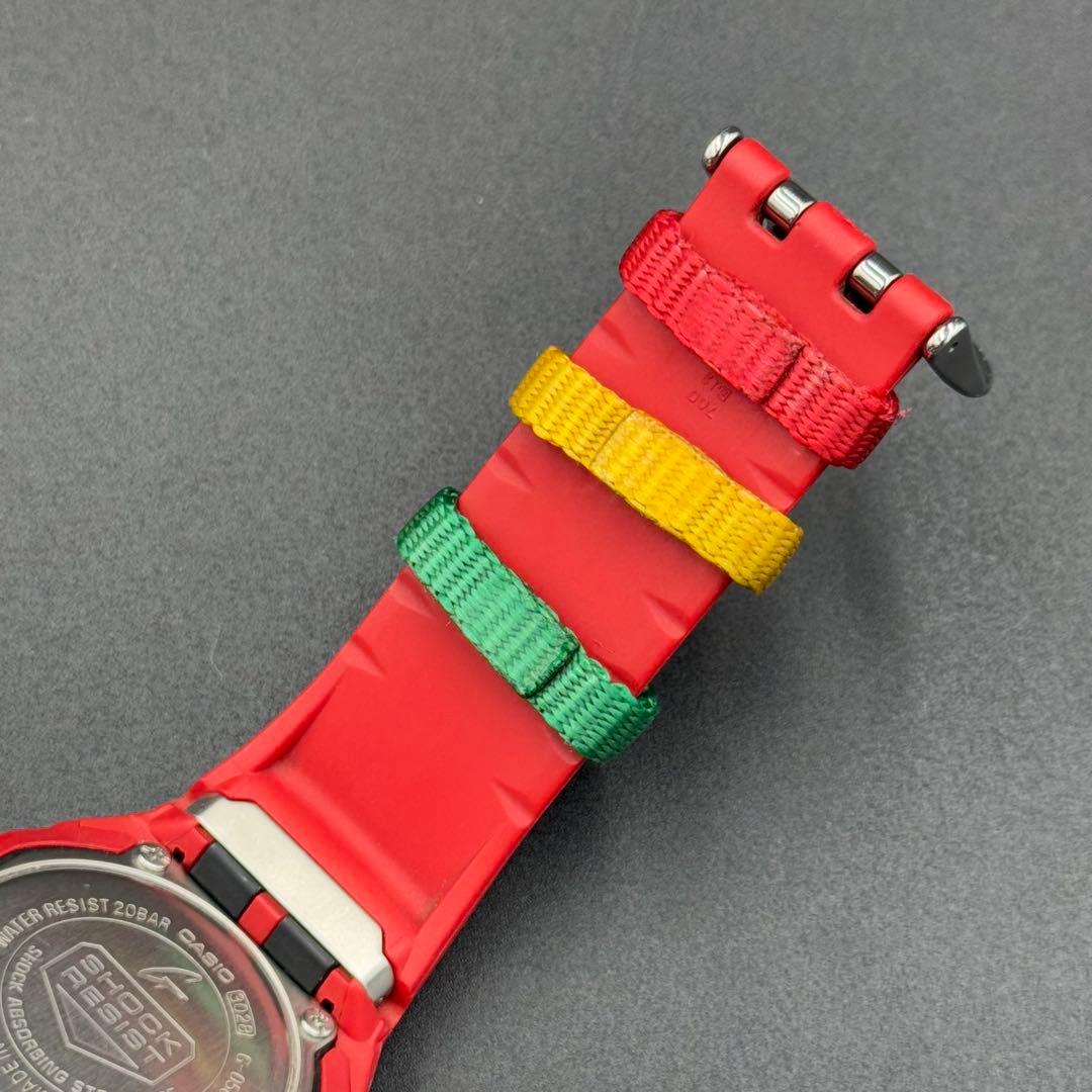 レア】生産終了G-SHOCK G-056RE-4 ラスタファリアン レッドCASIO G