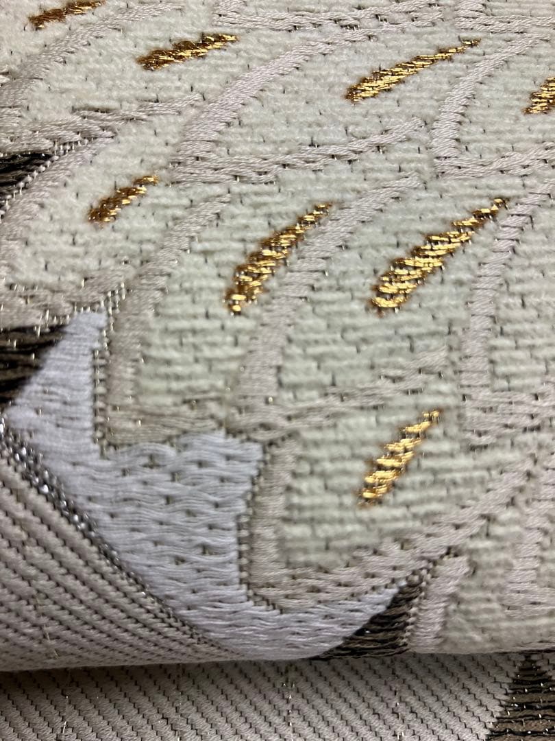 お仕立て上がり名古屋帯 新品未使用品 正絹 西陣織 No.346 - メルカリ