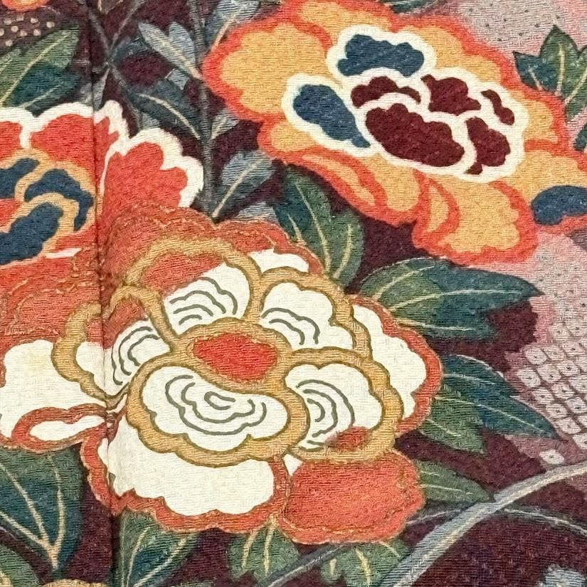 ゆりのはな 訪問着 京友禅ボカシ染め 金彩入り 紋意匠 吉祥模様