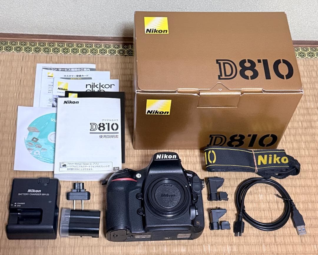 Nikon D810 デジタル一眼レフカメラ ボディ　20,469ショット ニコン Nikon D810 ボディ