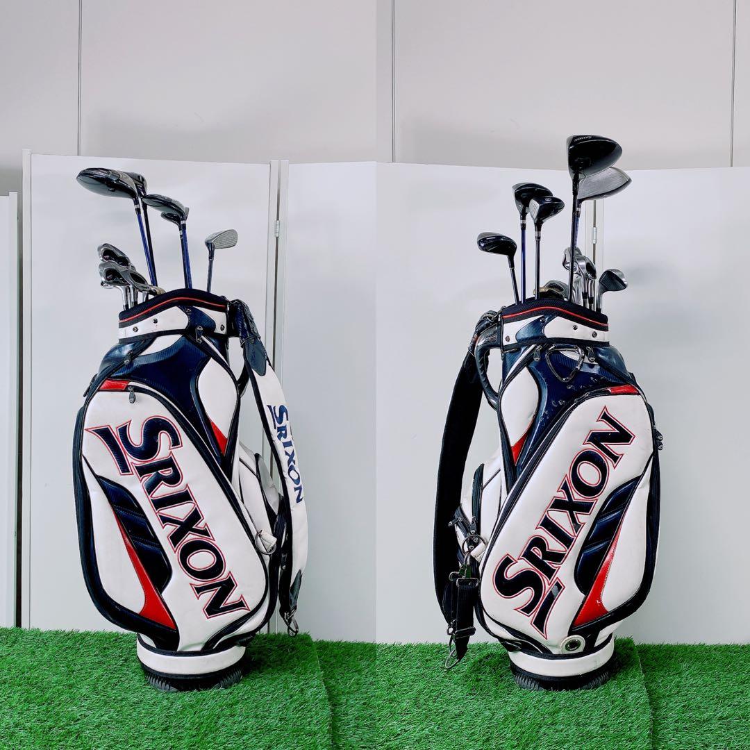 即コースフルセット スリクソン ゴルフクラブセット メンズ 初心者