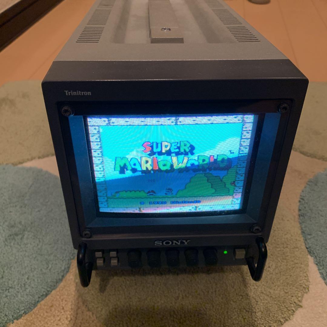 動作確認済み SONY業務用ブラウン管モニター PVM-6041Q - メルカリ
