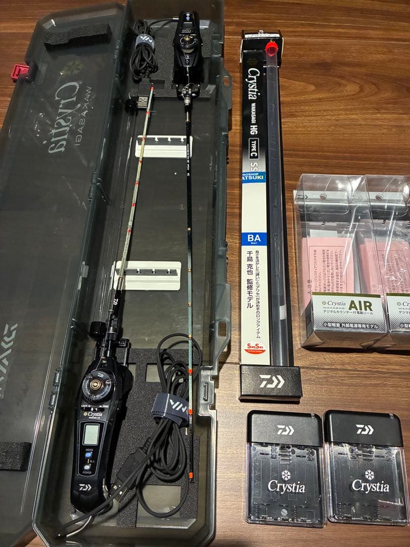 DaiwaワカサギクリスティアエアーCrystia Airセット DAIWA（ダイワ） クリスティアワカサギ AIR 限定仕様 : Fishing