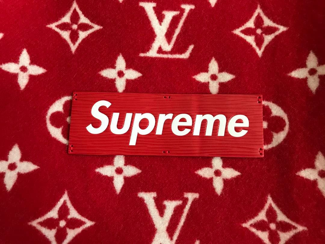 超希少品】Louis Vuitton×supreme ブランケット 新品未使用 - メルカリ