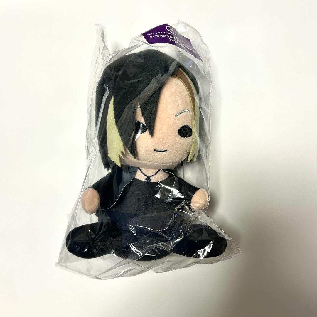 GLAY HISASHI すわりんこ ぬいぐるみ GLAY 30th Anniversaryエンタメくじ vol 2すわりんこぬいぐるみ賞の全4