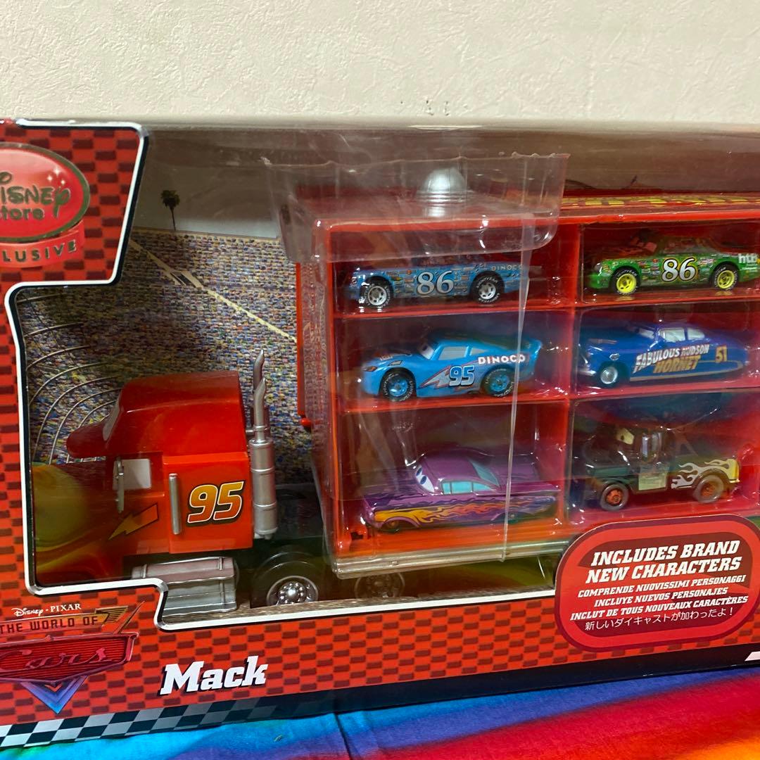 レア‼︎新品未開封/ディズニーストア/carsカーズMackトレーラーセット