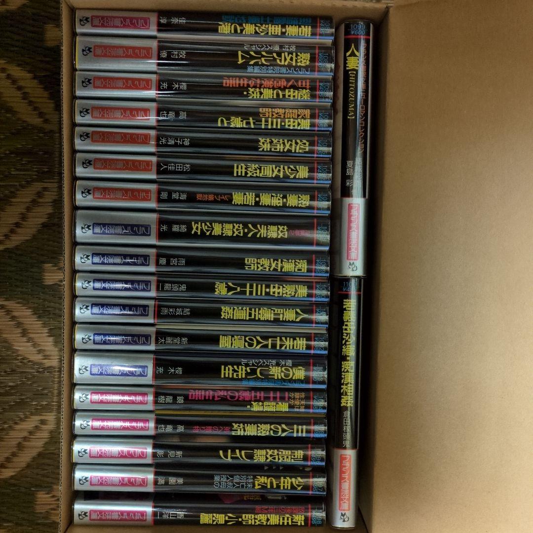 絶版！希少！ フランス書院文庫1001〜1100 全初版帯付