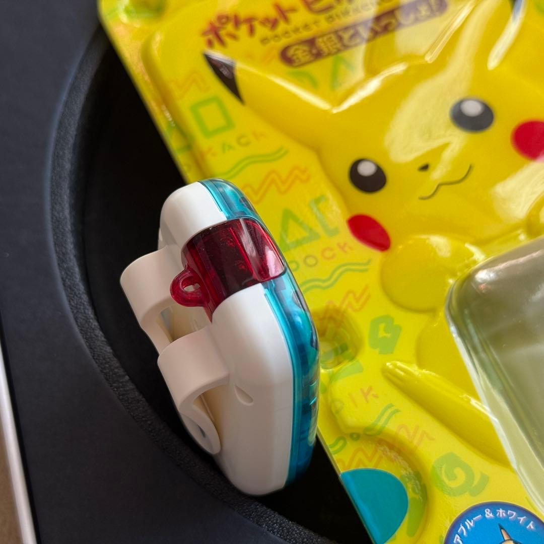 希少！任天堂 ポケットピカチュウカラー 限定カラークリアブルー
