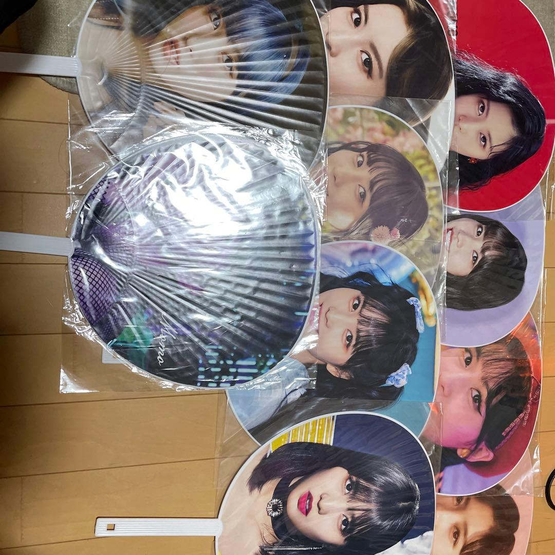 TWICE モモ うちわセット バラ売り○