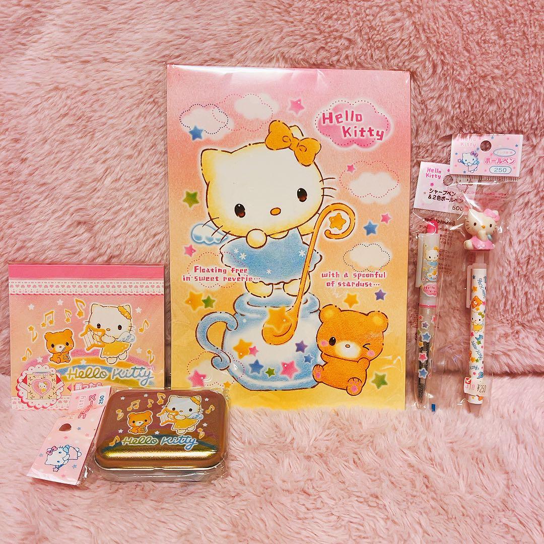希少レア　ハローキティ　スウィートクローバー　メモ　ペン　缶　2003 サンリオ Amazon | サンリオ(SANRIO) ハローキティ お菓子&缶バンク 788414