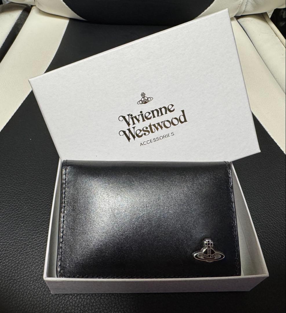 Vivienne Westwood ブラック 名刺入れ - メルカリ