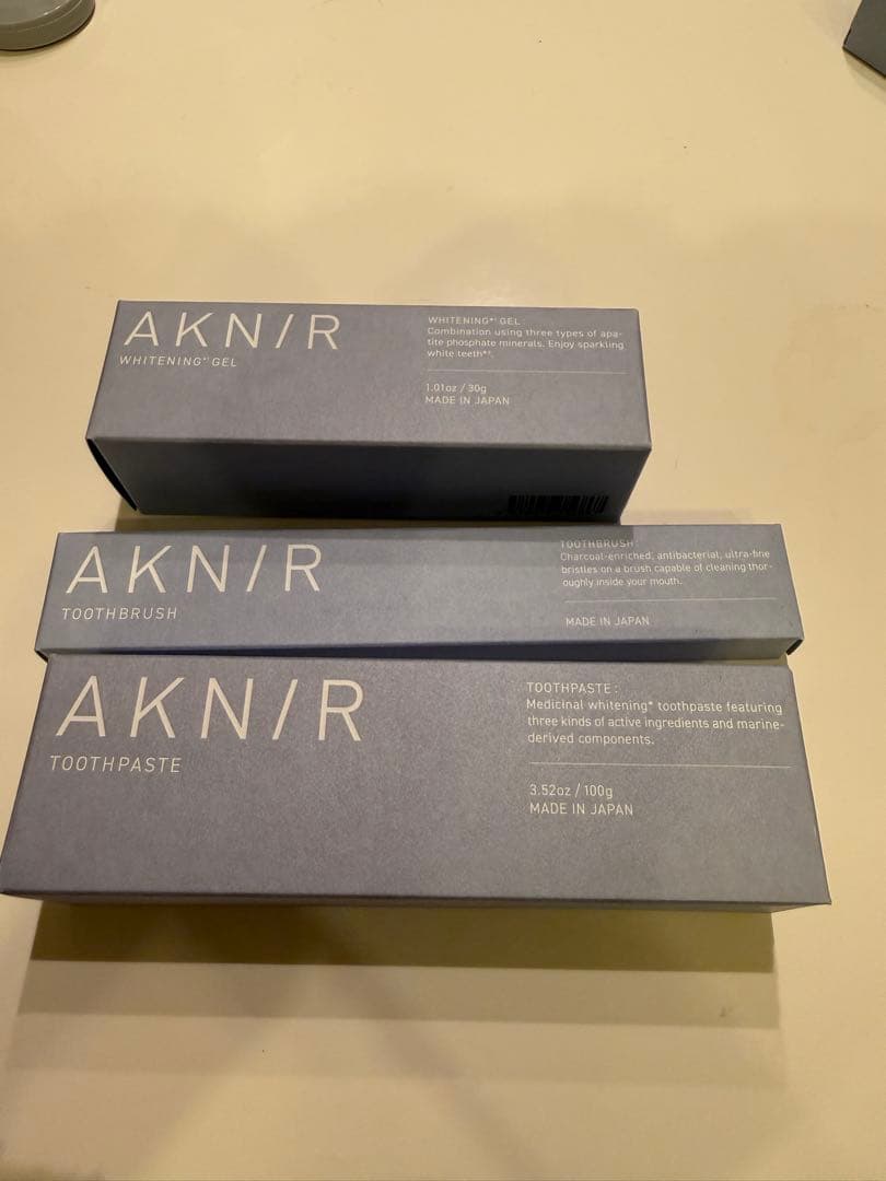 AKNIR ホワイトニングセット
