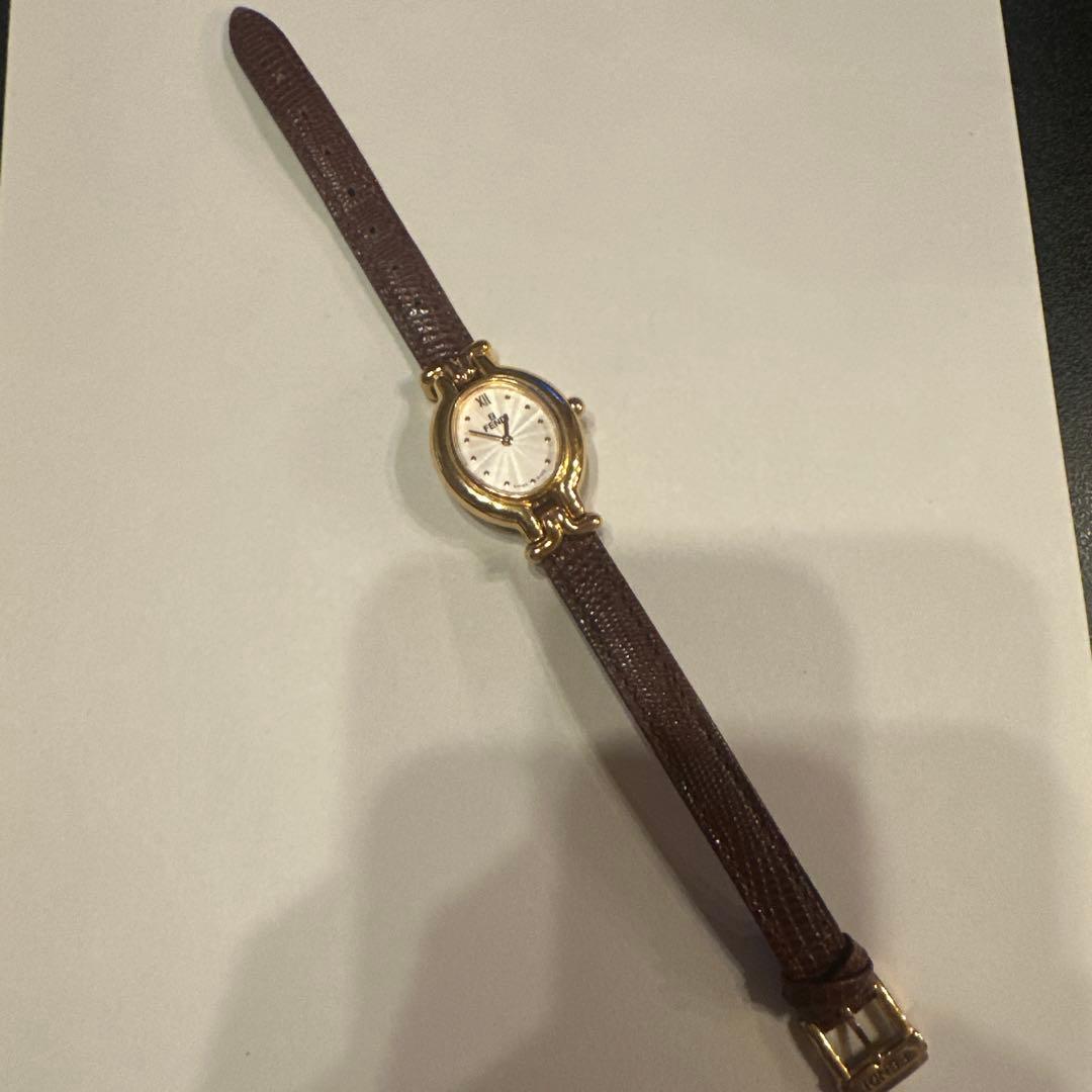 FENDI】640L カメレオン クオーツ 腕時計 茶ベルト 電池切れ - メルカリ
