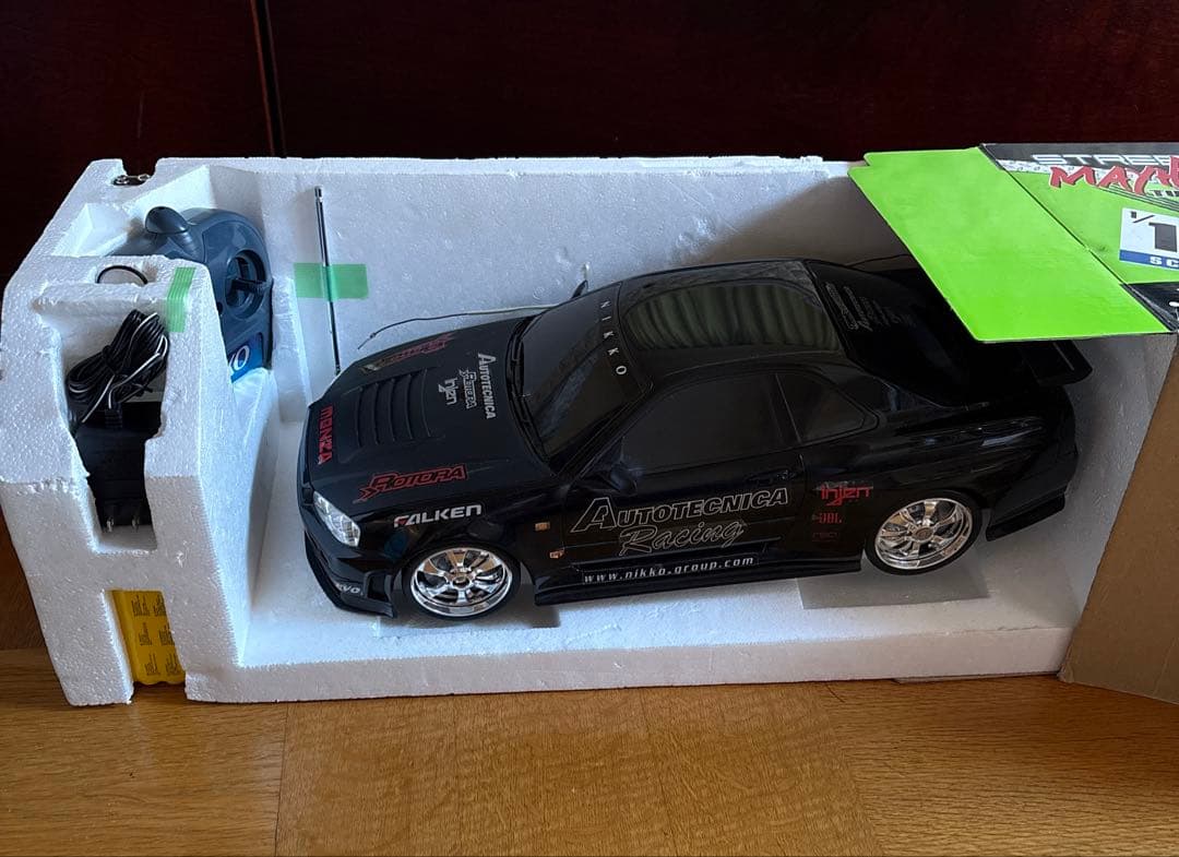 ニッコー NIKKO 1/10 スカイライン R34 GTR ラジコン - メルカリ