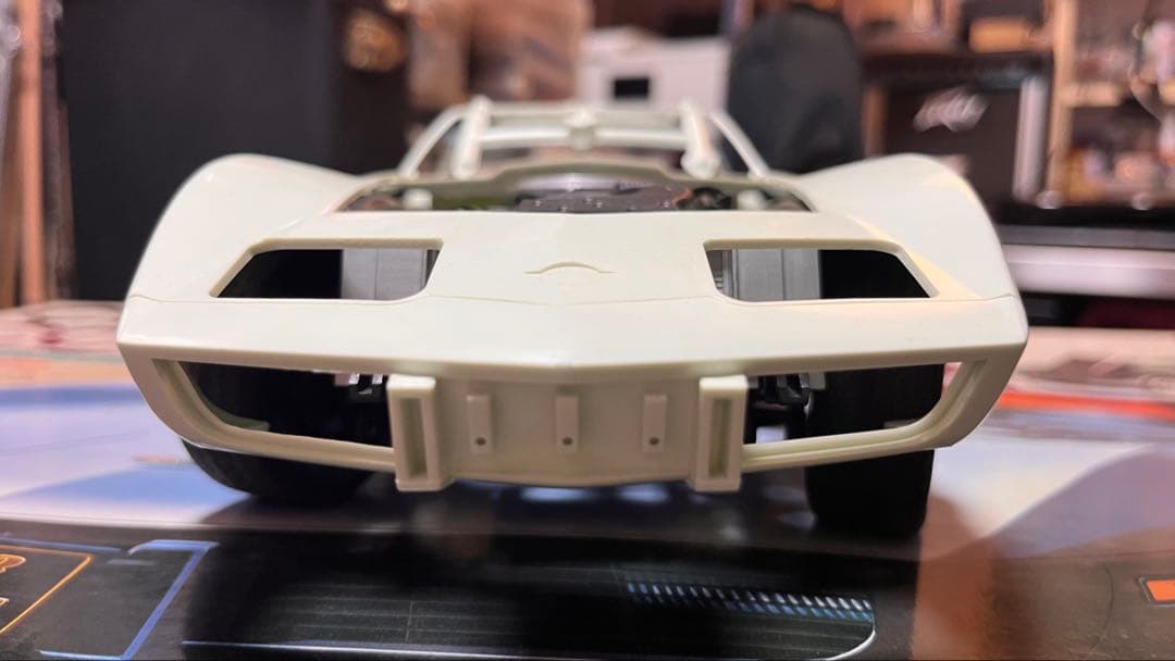 童友社1／12 シボレーコルベット・スティングレイ！残念ながら作りかけ