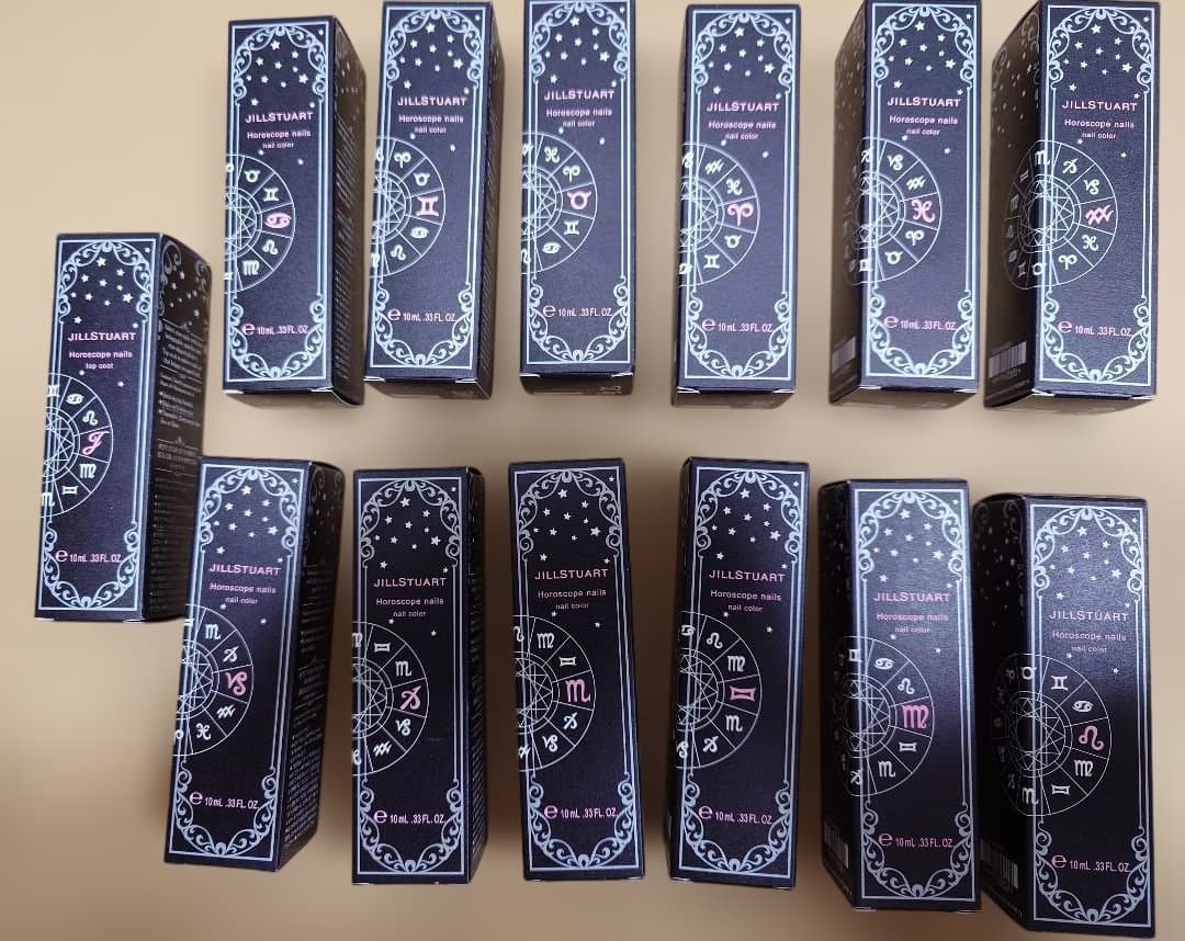 ジルスチュアート ホロスコープネイルズ 12星座セット＋00番