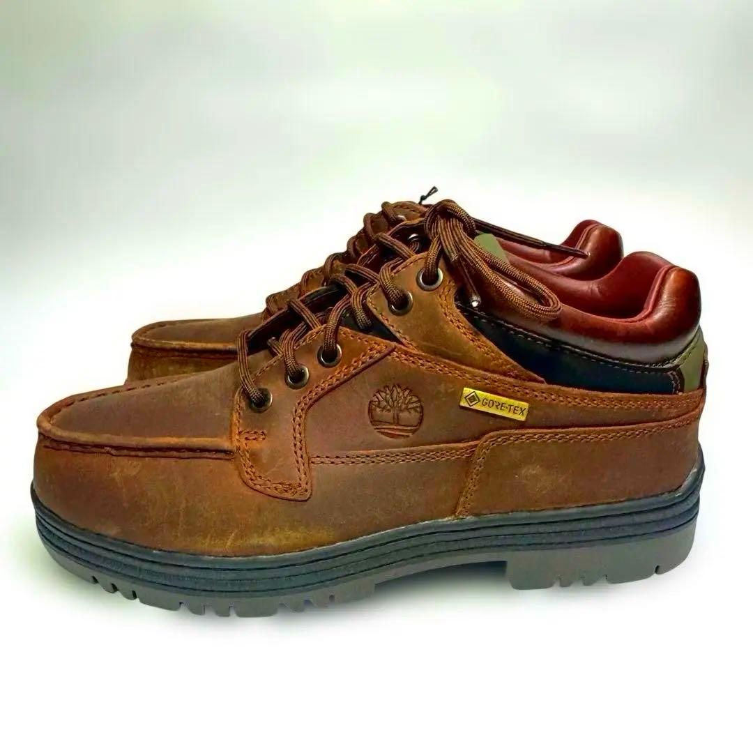 新品】25.5 Timberland Moc Toe Mid GTX ブラウン - メルカリ