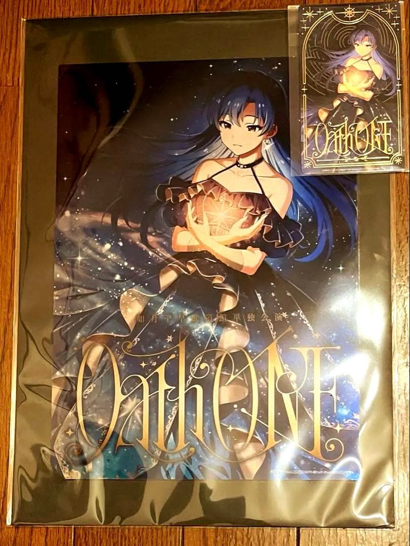 如月千早武道館単独公演「OathONE」 キービジュアル メタルプレート