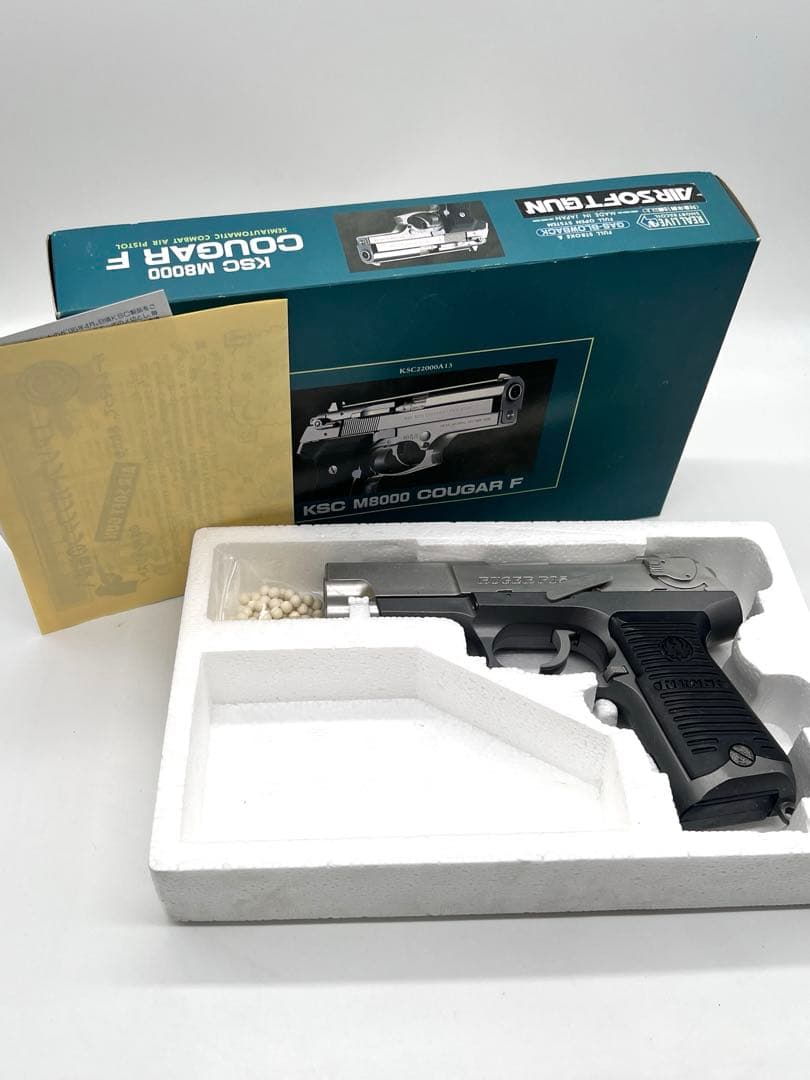 KSC M8000 COUGAR F ガスガン 楽天市場】KSC M8000 クーガーF システム7 HW ブラック｜A217（ガス