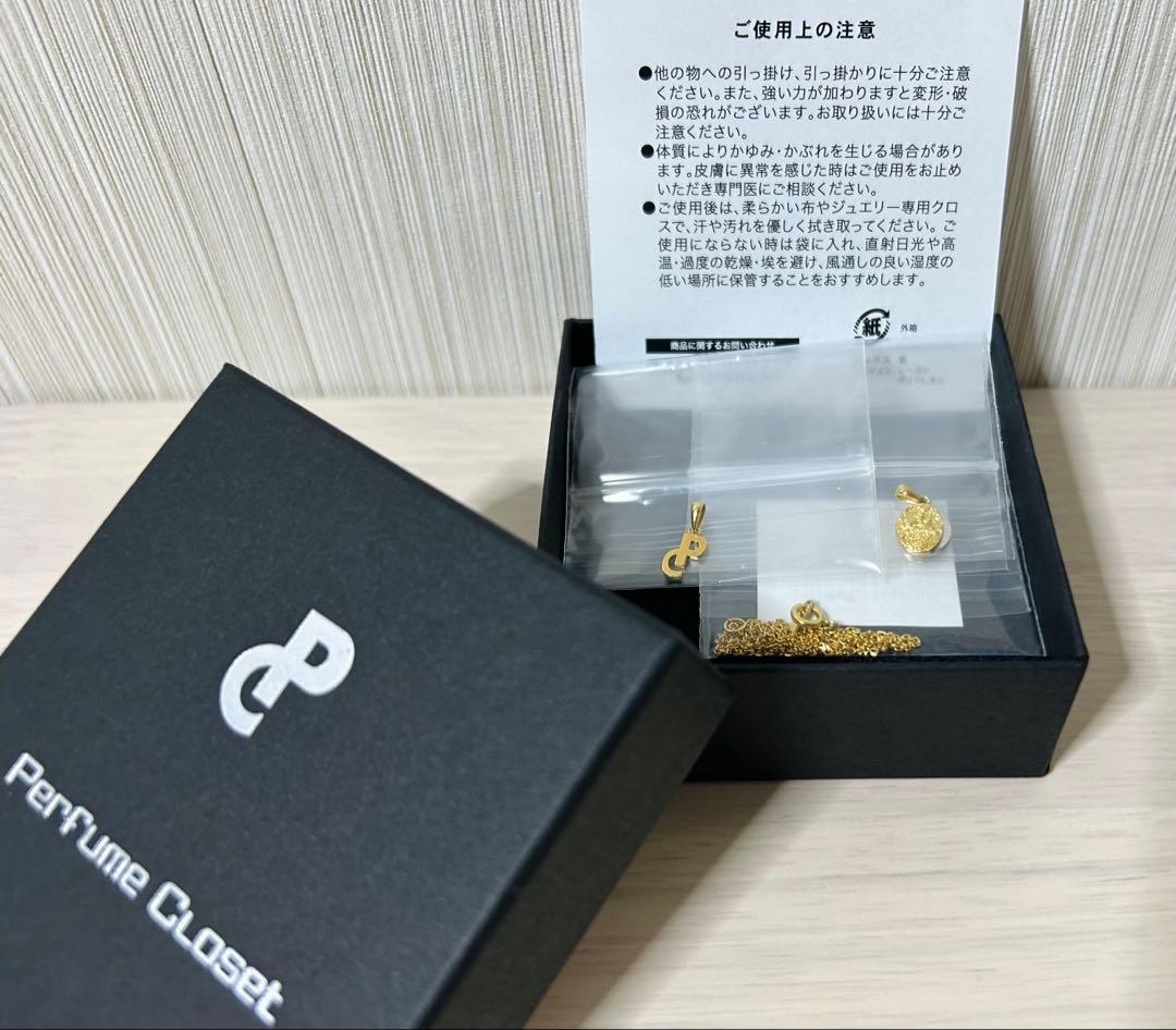 【完売品】Perfume closet 2wayネックレス（ゴールド金Mix） 完売品】Perfume closet 2wayネックレス（ゴールド金Mix