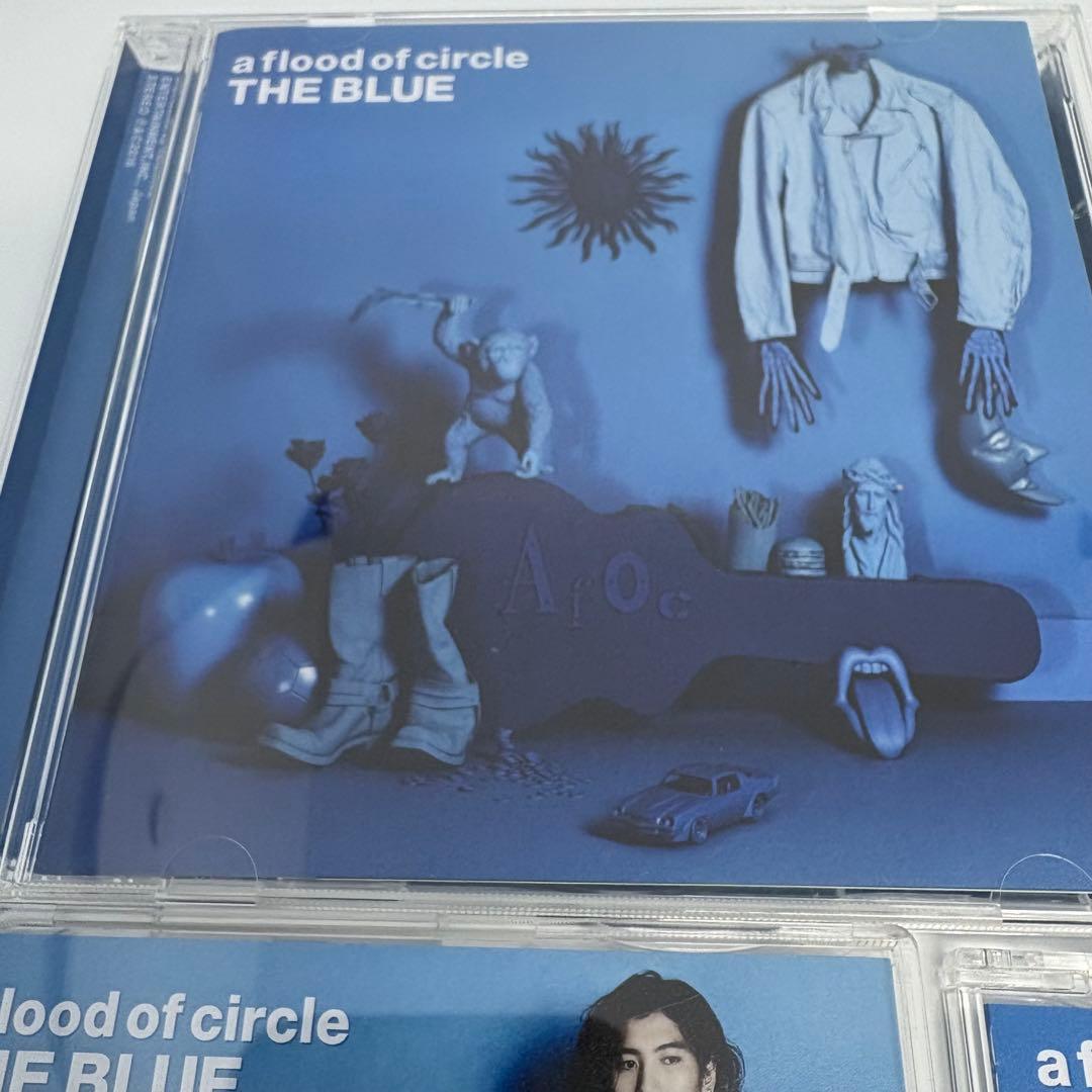 ステッカー付き】THE BLUE/a flood of circle 初回盤 - メルカリ