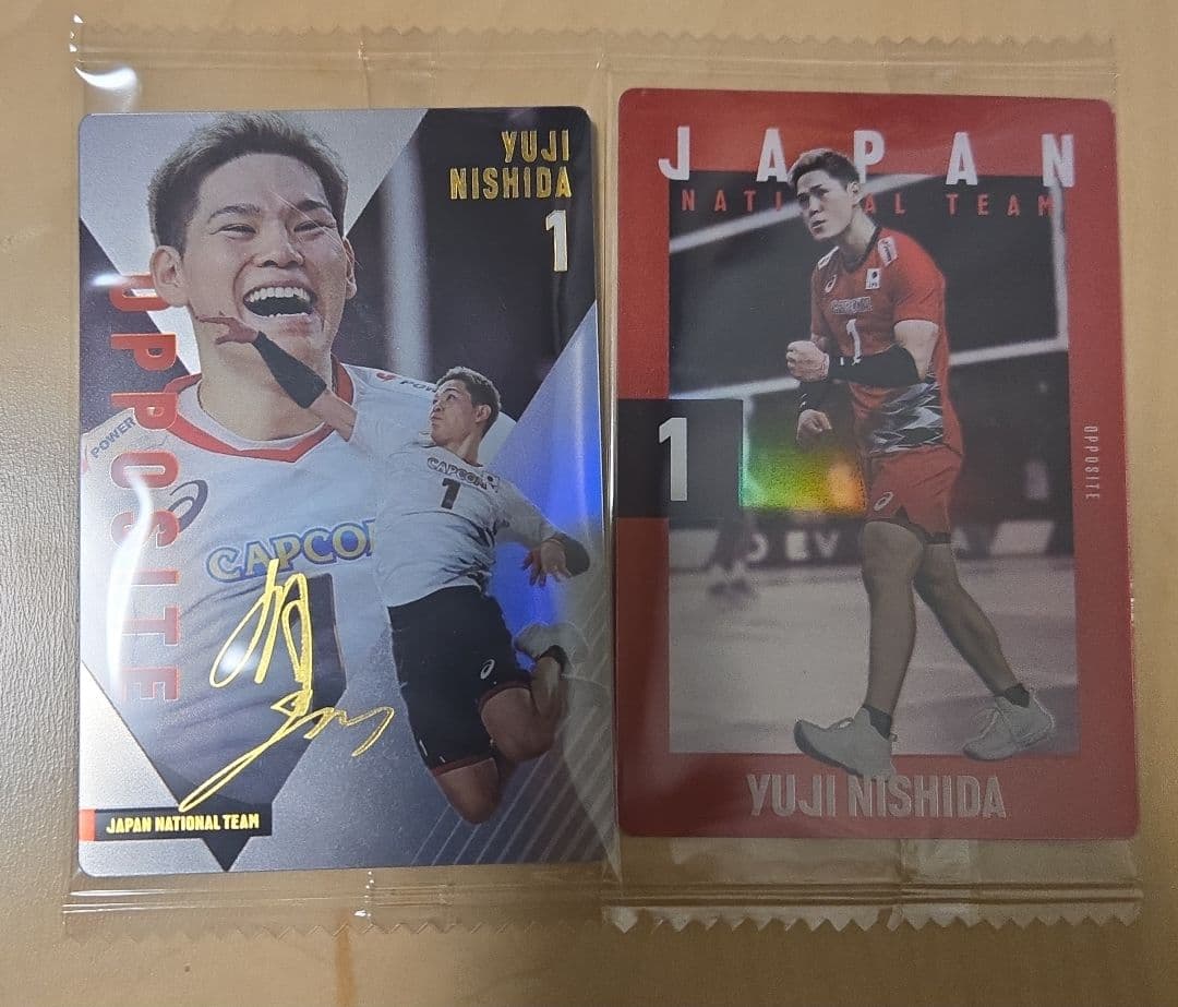 西田有志 サイン入りトレーディングカード - メルカリ