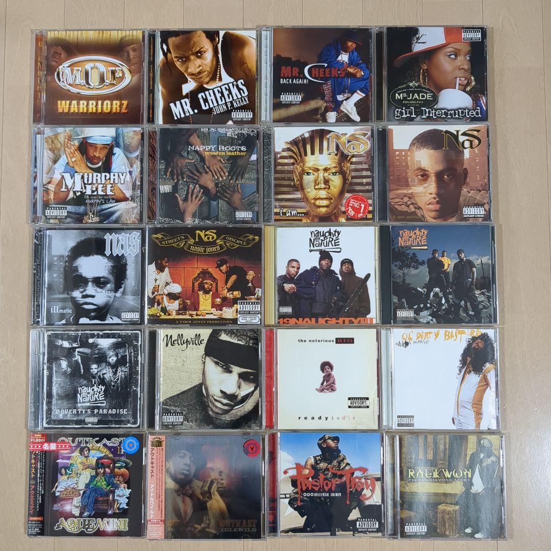 希少☆【名盤・廃盤・レア盤】90年代〜HIPHOP RAP CDまとめ売り88枚