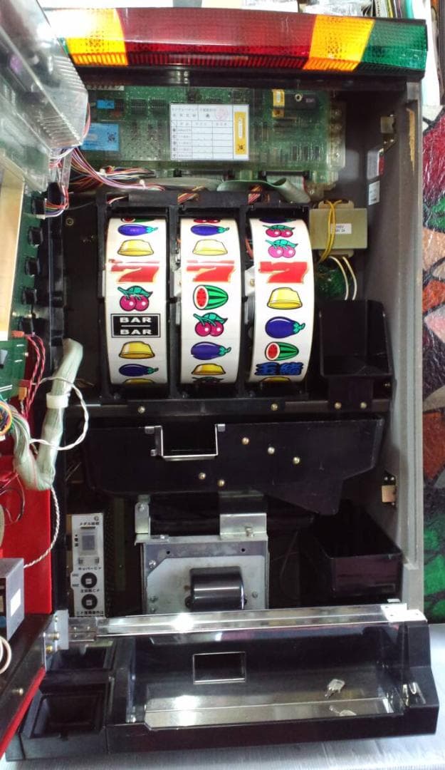 パチスロ実機】サミー☆玉緒でポン！【コイン不要機付】4号機・レトロ