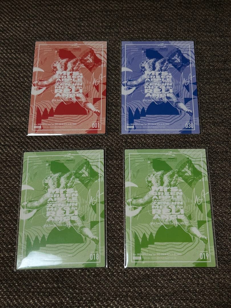 Mrs. GREEN APPLE 大森元貴 フォトカード セット リライアンス - メルカリ