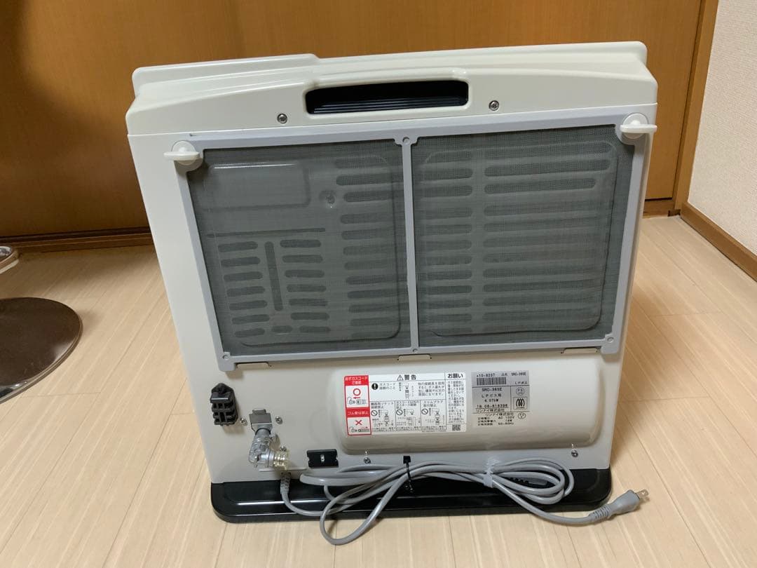 リンナイ ガスファンヒーターSRC–365E–LP LPガス ガスホースセット