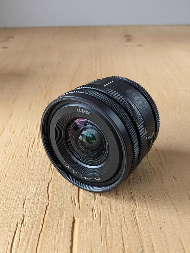 【超美品】LUMIX S 18-40mm F4.5-6.3 レンズ　箱付き