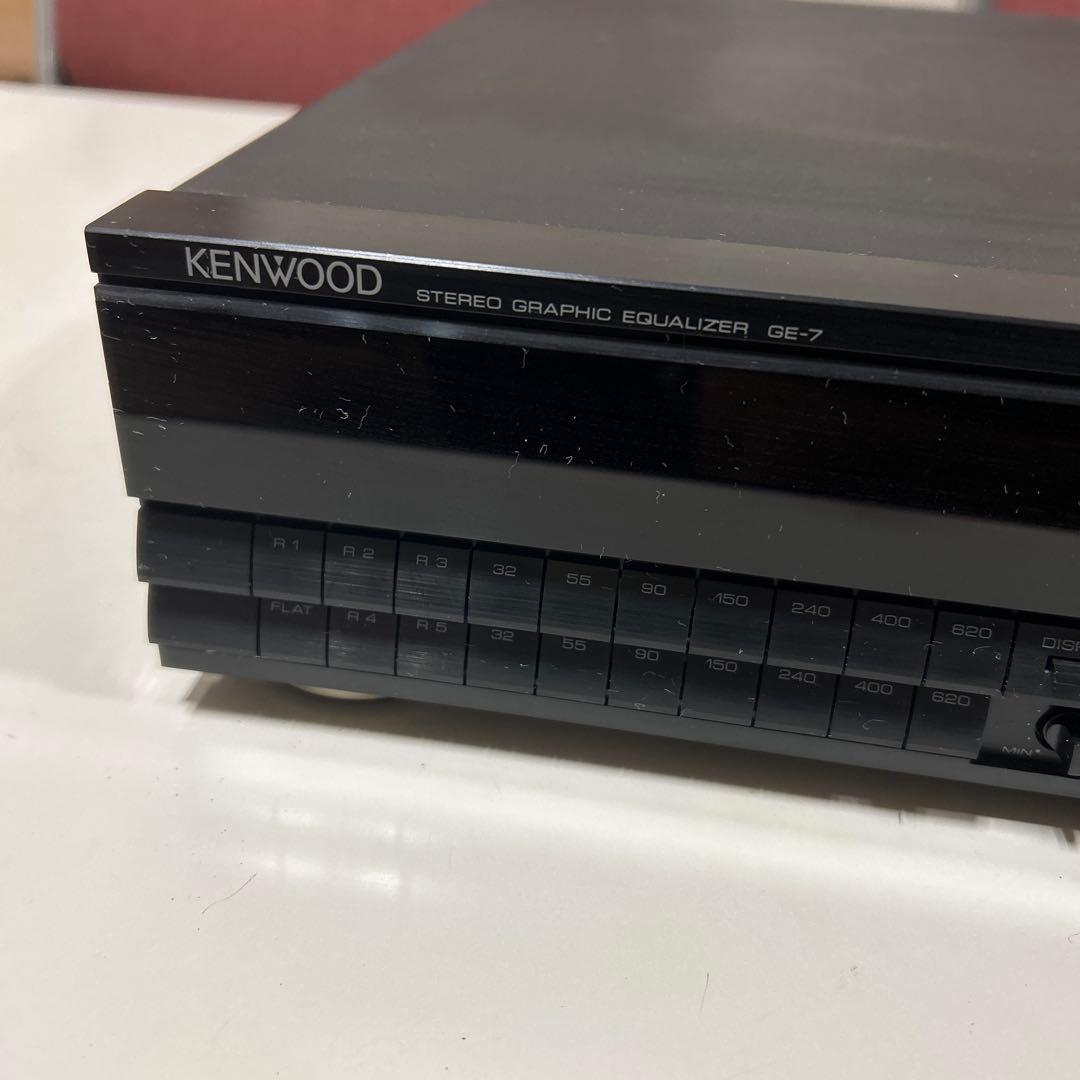 KENWOOD GE-7 ステレオグラフィックイコライザー 動作確認済み - メルカリ