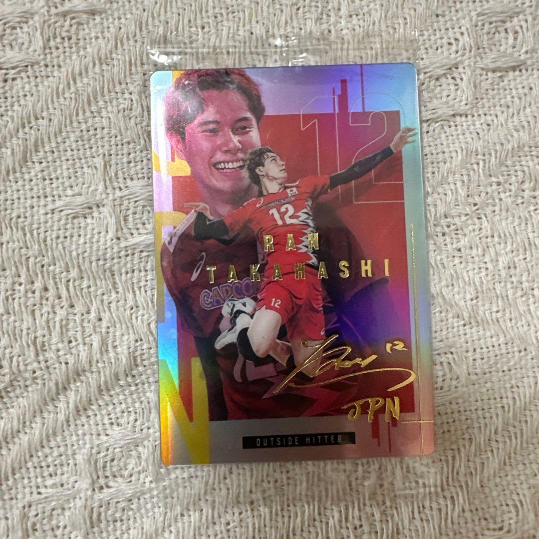 高橋藍 サイン入りトレーディングカード 12 - メルカリ
