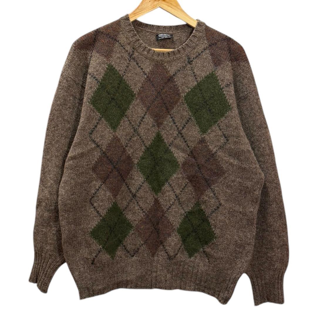 80s BROOKS BROTHERS ブルックスブラザーズ　アーガイル　ニット 楽天市場】ブルックスブラザーズ アーガイル ラム ウール ニット
