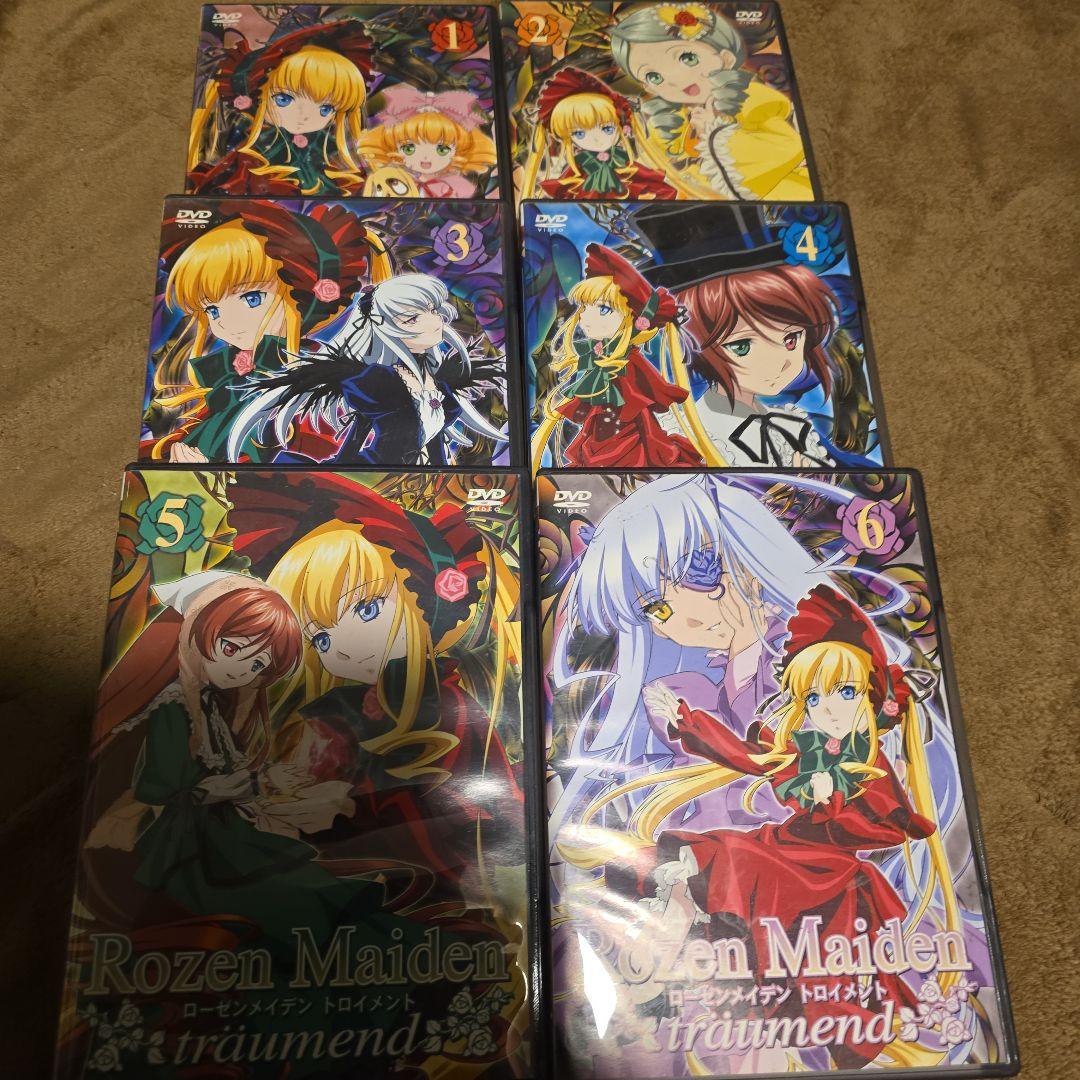 ローゼンメイデントロイメント全6巻セットDVD - メルカリ