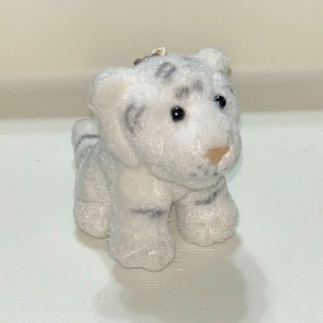 東武動物公園 ホワイトタイガー ぬいぐるみマスコット キーボール