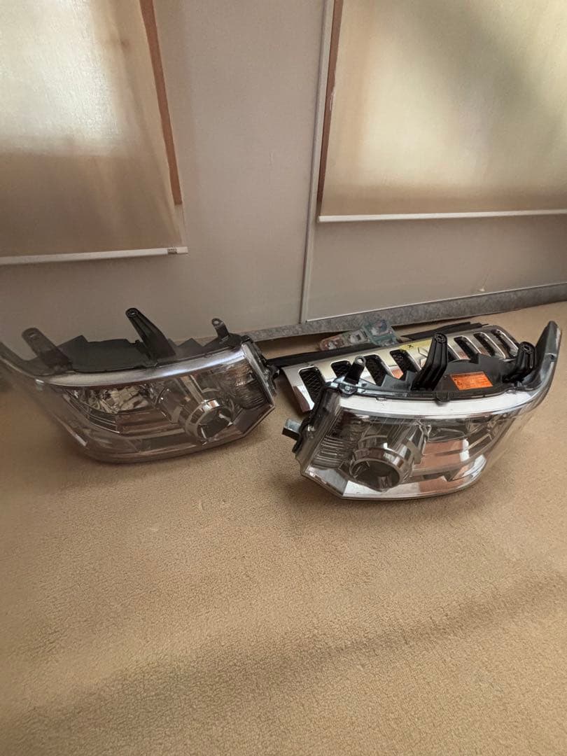 デリカD5 ヘッドライト 2個セット クリア ヘッドライトプロテクションフィルム (デリカ D:5) 車種専用 カット