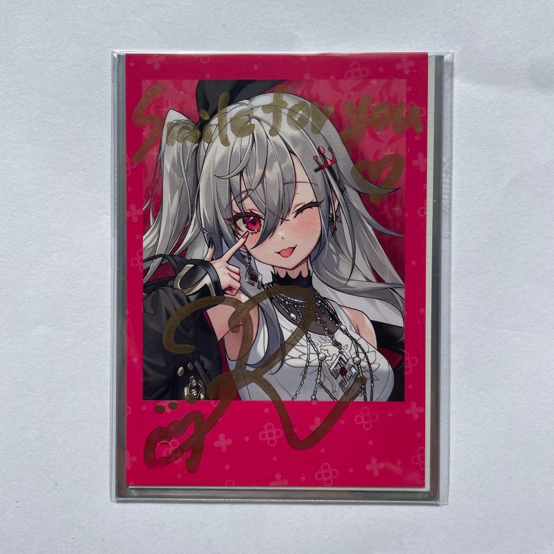 ホロライブ チェキ 誕生日記念 ブロマイド 響咲リオナ カード 響咲リオナ 誕生日記念2025 ホロライブ 直筆サイン チェキ風カード