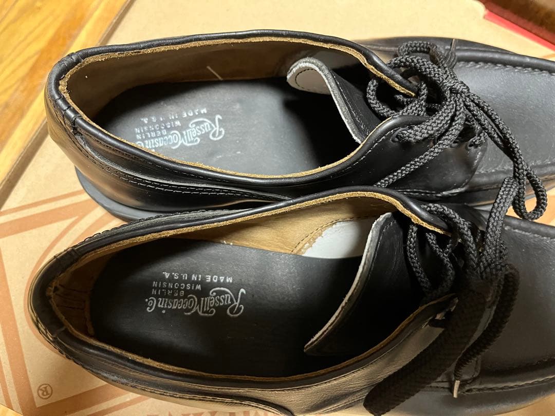 RussellMoccasin フィッシングオックスフォード ラッセルRussell