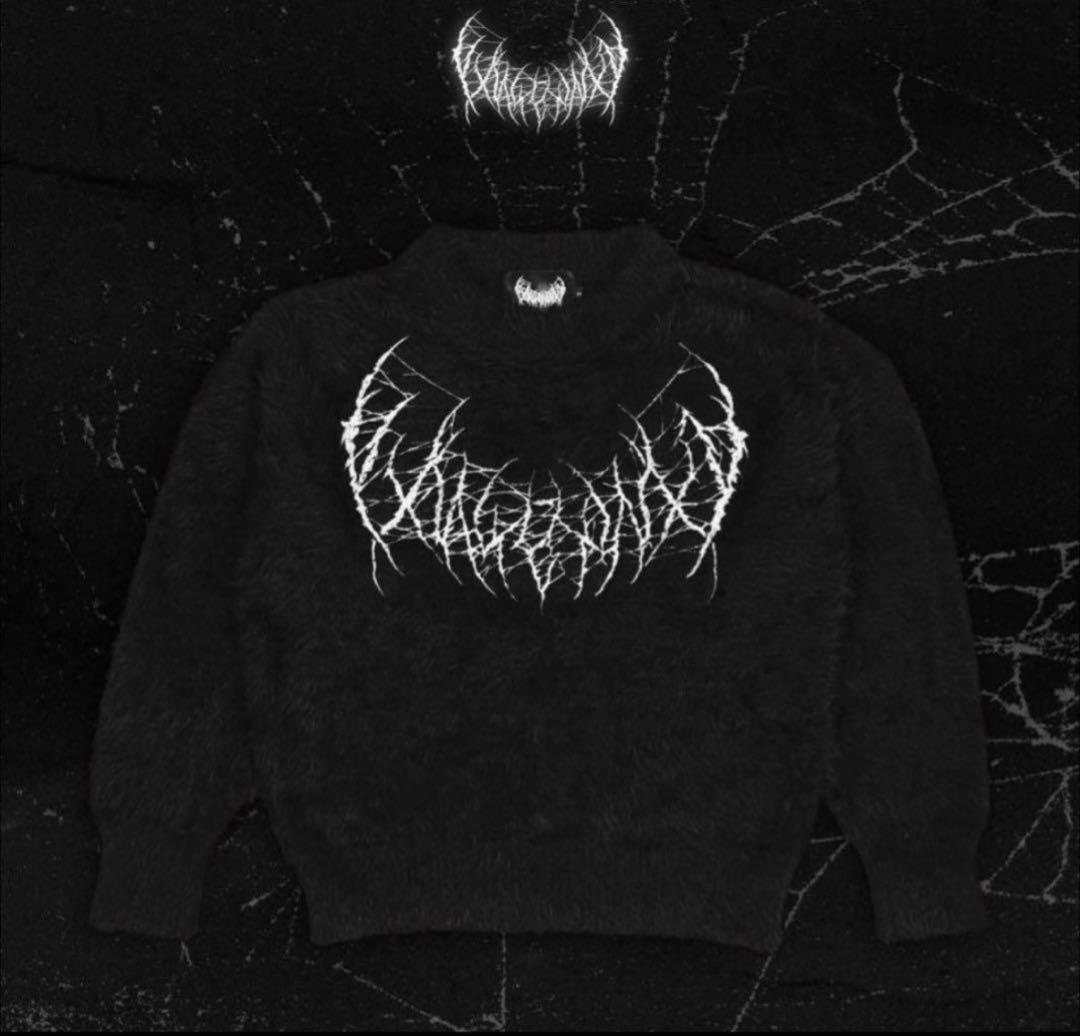 Pxrge Trxxxper着用 YXNGBRATZ Logo Knit - メルカリ