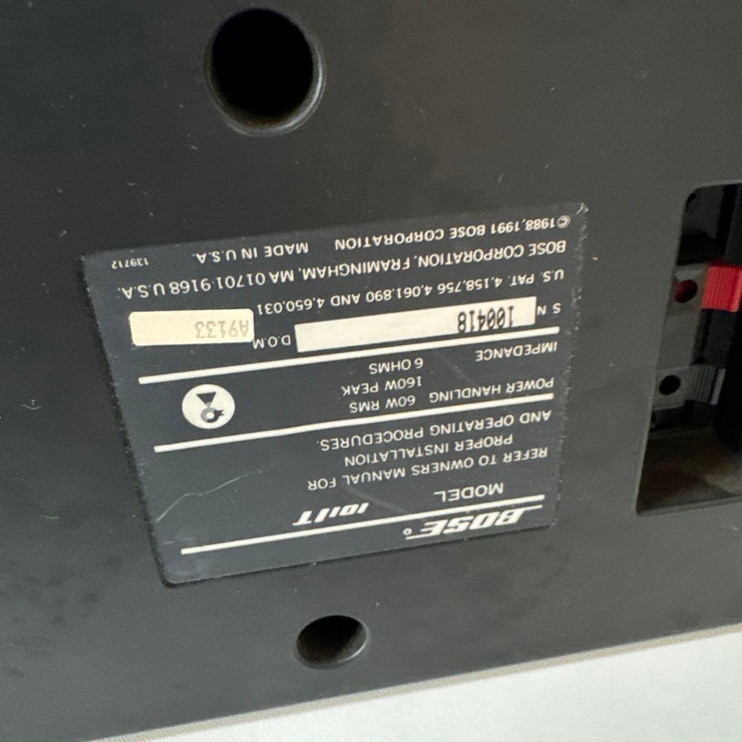 BOSE ボーズ 101IT スピーカー イタリアーノ - メルカリ