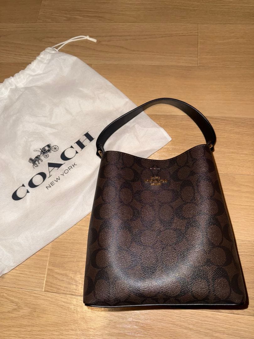 COACH コーチ スモール タウンバケット 2way ショルダー ハンドバッグ