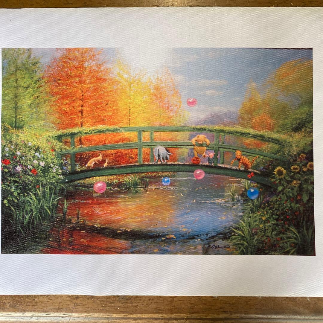 ピーター エレンショウ くまのプーさん 7枚セット紅葉 ディズニー