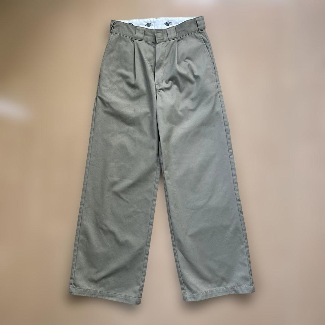 ok.soon×dickies wide chino pants - メルカリ