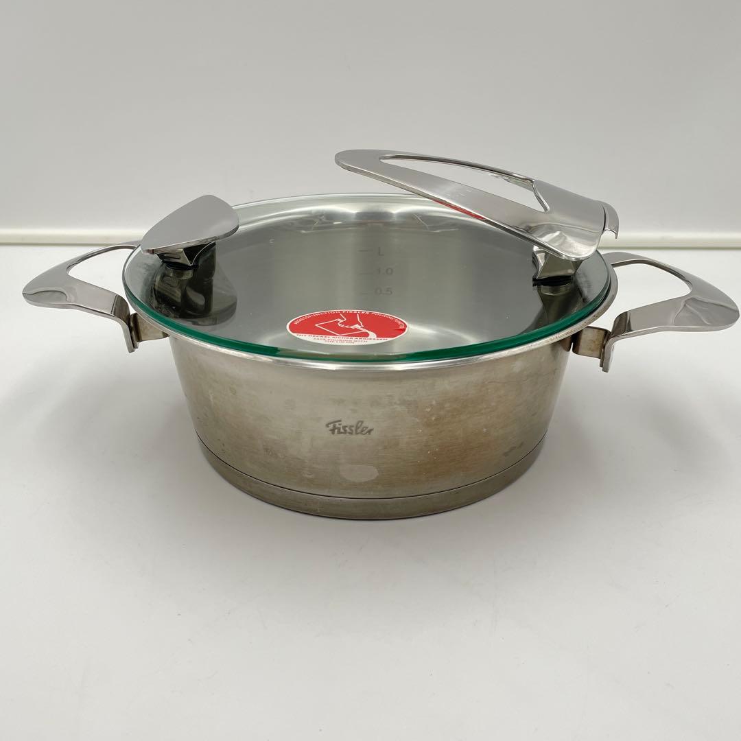 フィスラー ソレア キャセロール 20cm (ガラス蓋付き)