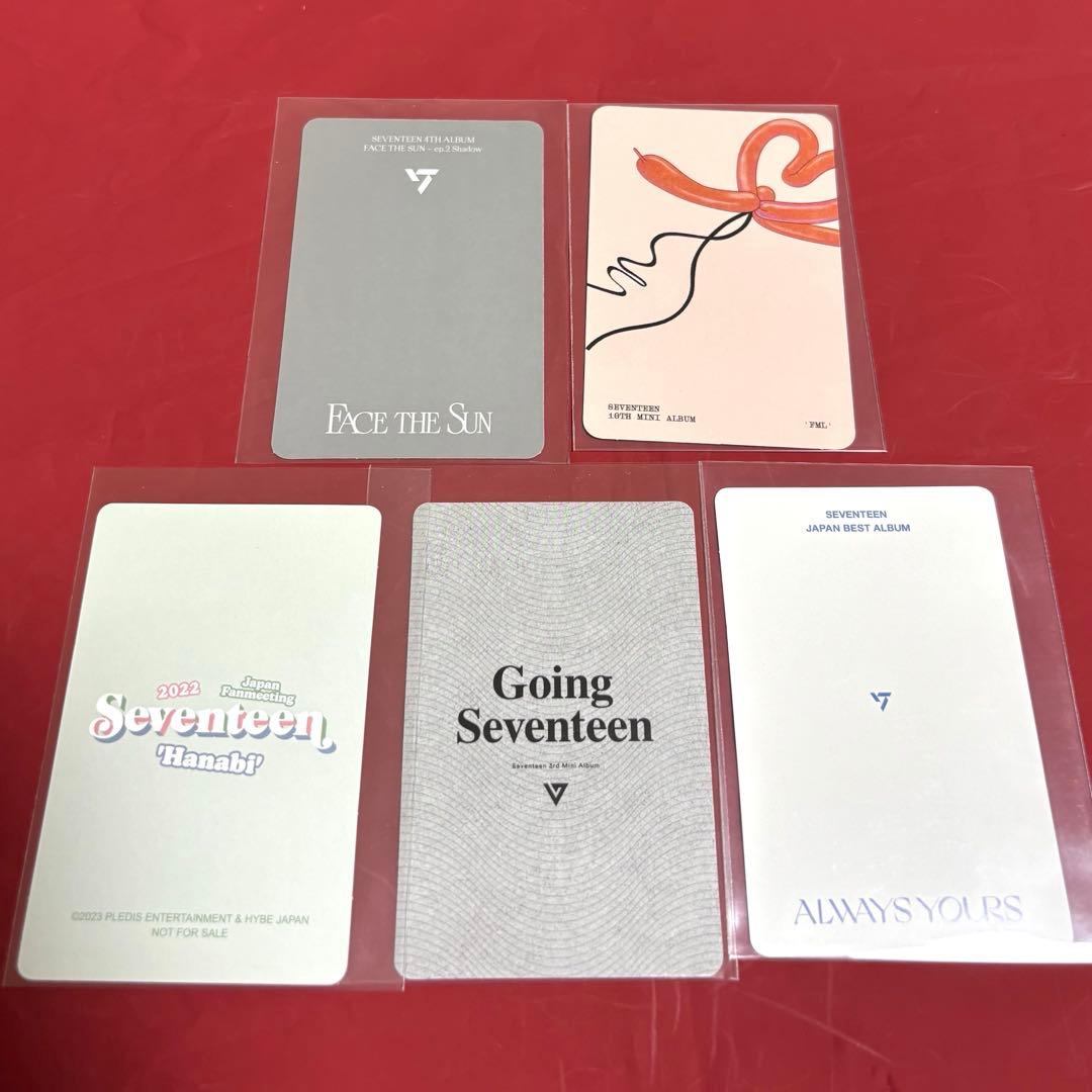 スングァン SEUNGKWAN SEVENTEEN トレカ5枚まとめ売り - メルカリ