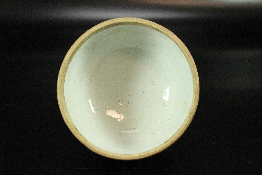 中国美術 古染付 山水舟紋 香炉 碗 明 旧家蔵出 - メルカリ